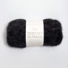Børstet Alpakka - 1099 Sort