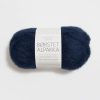 Børstet Alpakka - 5575 Marineblå