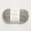Babyull lanett - 1032 Lys gråmelert