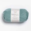 Babyull lanett - 6841 Støvet Aqua
