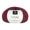 Sterk - 892 dyp rød melert