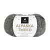 Alpakka Tweed - 102 Mørk grå