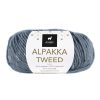Alpakka Tweed - 104 Blå