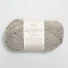 Alpakka Ull - 1042 Gråmelert