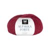 ALPAKKA FORTE - 724 KARMINRØD MELERT