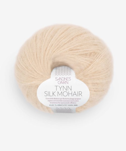 Tynn silk mohair (Sandnes garn) - 2511 Mandel