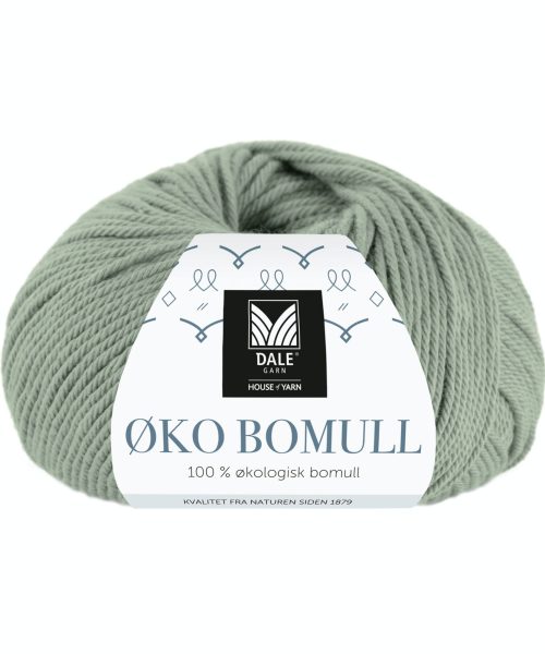 Øko bomull - 305 Lys Jadegrønn