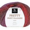 Pretty Print Ullgarn - 502 Rødfarget print