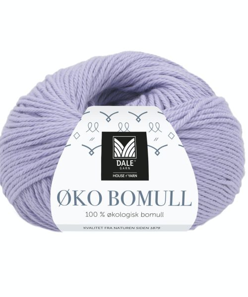 Øko bomull - 311 Lys lavendel