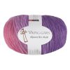 Alpaca Bris multi - 370 Rosa/lilla
