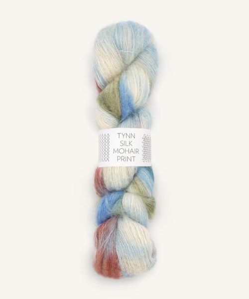 TYNN SILK MOHAIR PRINT - 6085 Desert Dawn