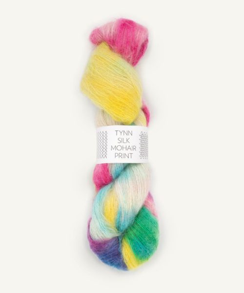 TYNN SILK MOHAIR PRINT - 4665 Tutti frutti