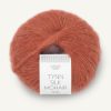 Tynn silk mohair (Sandnes garn) - 3535 Lys kobberbrun