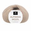 ALPAKKA WOOL - 568 SAND/ROSA PRINT