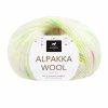 ALPAKKA WOOL - 569 HVIT/NEON PRINT