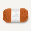 Tynn Peer gynt 100% norsk ull - 2745 Cognac