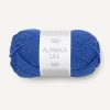 Alpakka Ull - 5845 Dazzling blue