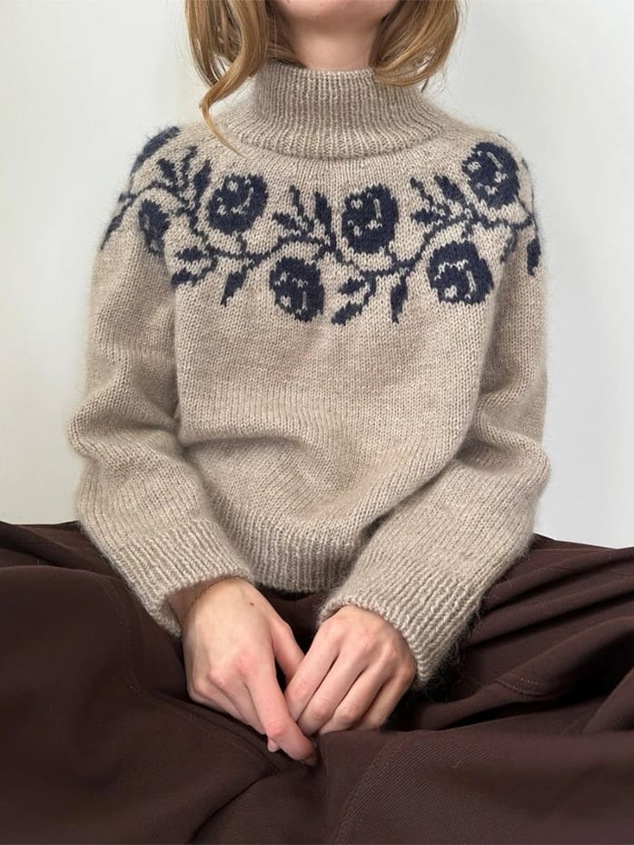 Rosie Yoke Sweater (Oppskrift)