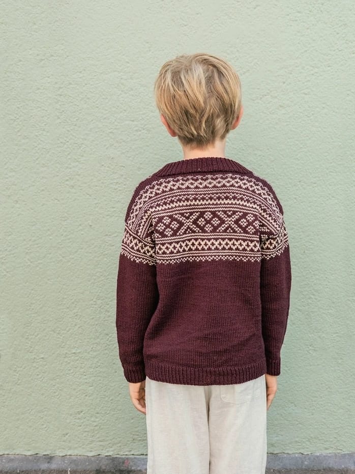 Setesdal genser junior (Oppskrift) - Bilde 4