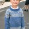 Setesdal genser Junior (Oppskrift)