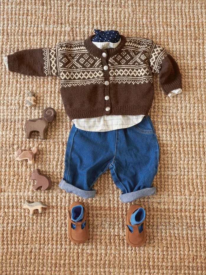 Setesdal kofte baby - Bilde 2