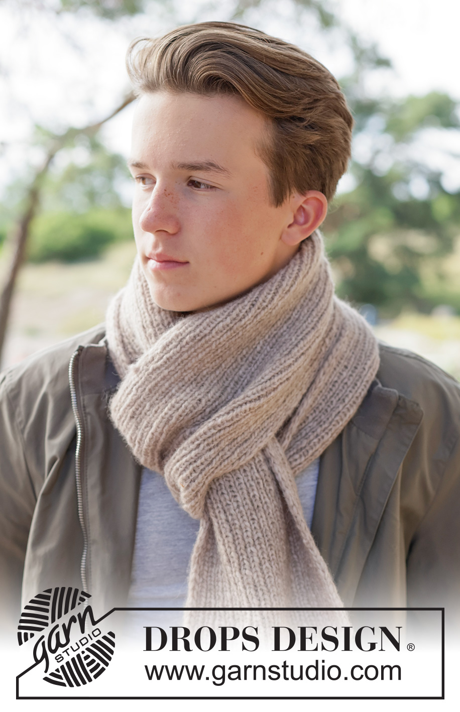 Almond Whisper Scarf (Oppskrift) - Bilde 3
