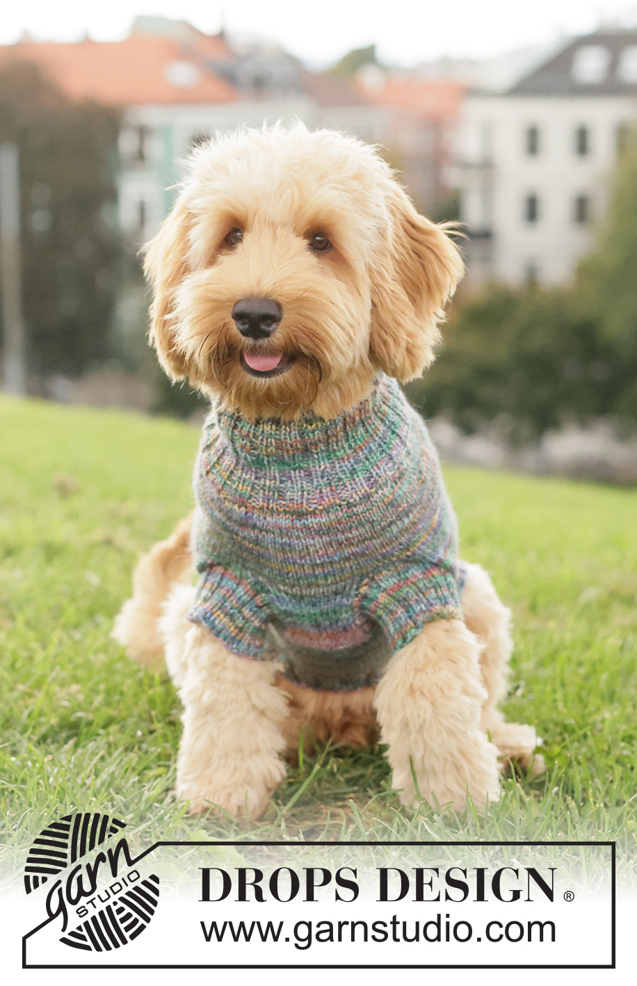 Floral Picnic Dog Sweater