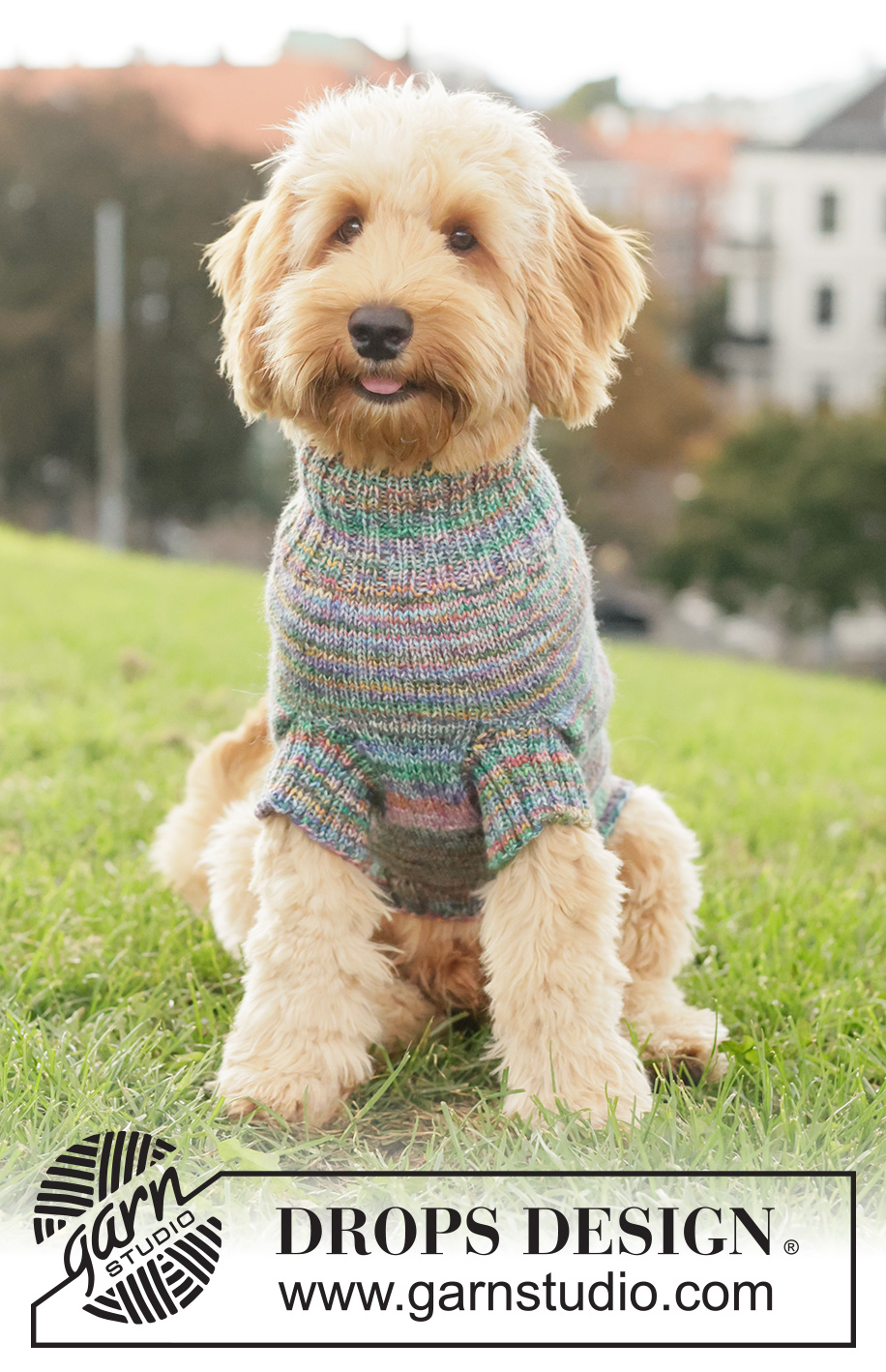 Floral Picnic Dog Sweater - Bilde 4