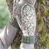 Forest Frost Mittens