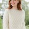 Lace Diamond Sweater (Oppskrift)