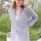 Lavender Tie Cardigan (Oppskrift)