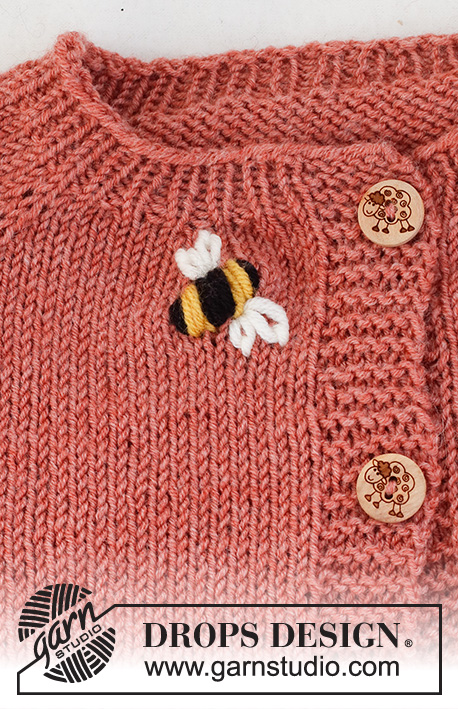 Little Bee Cardigan (Oppskrift) - Bilde 5
