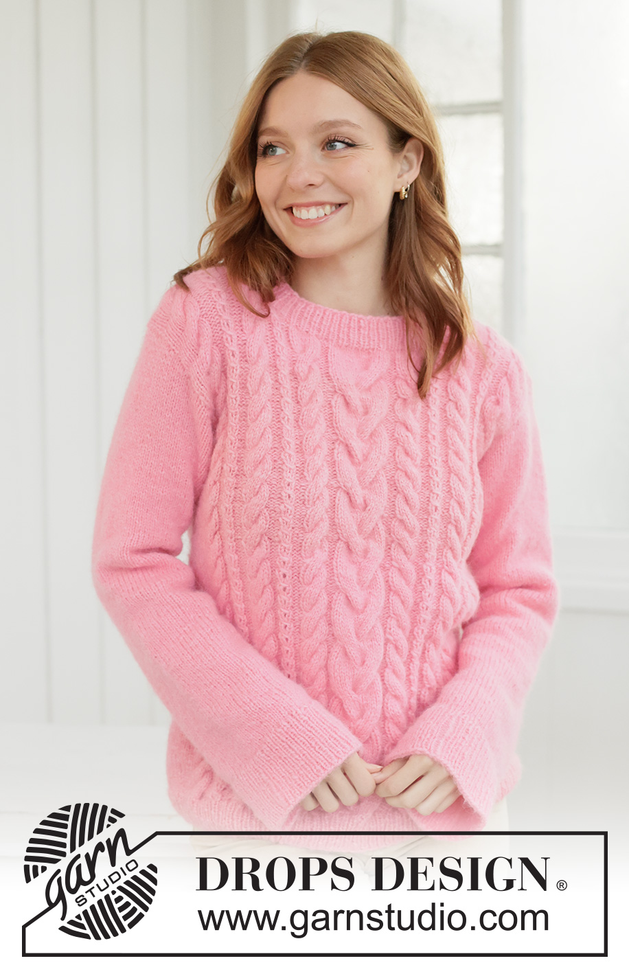 Pink Marshmallow Sweater (Oppskrift)