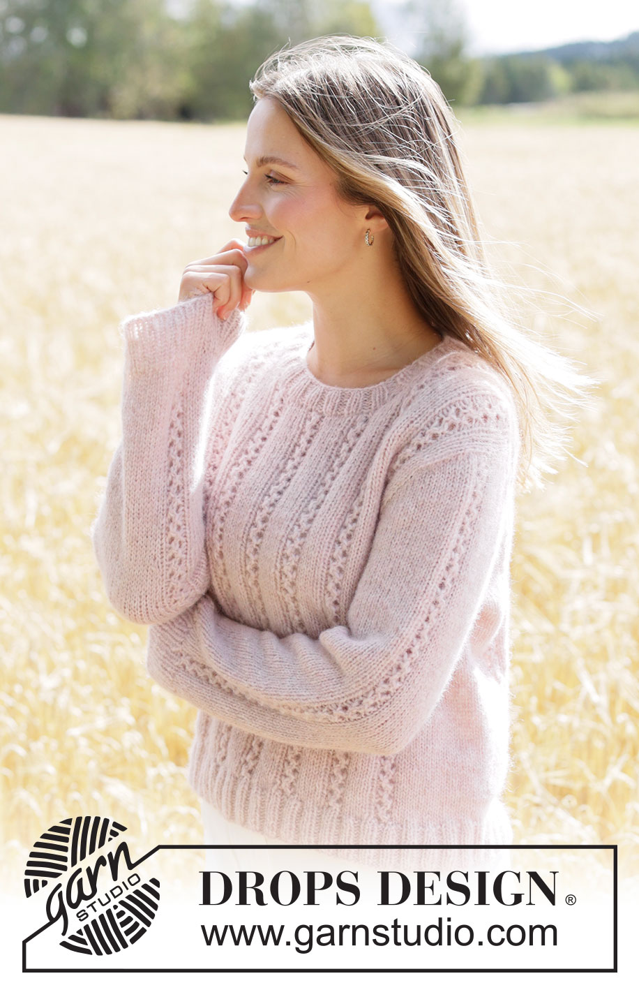 Rose Pearl Sweater (Oppskrift) - Bilde 3