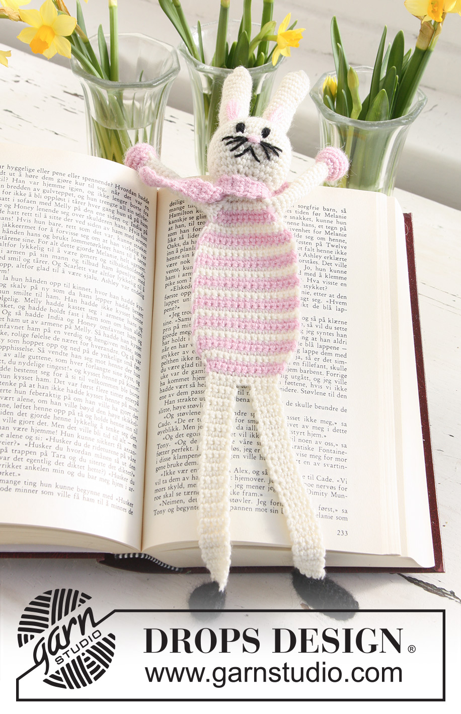Bella, the Book Bunny (Oppskrift) - Bilde 2