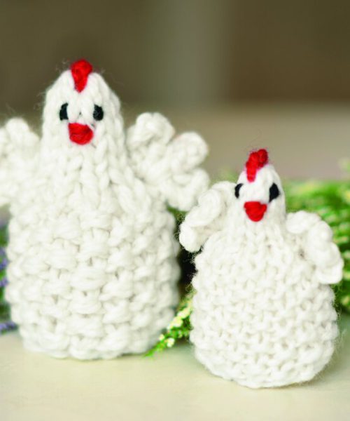 PÅSKEHØNER 1x13 og 1x19 cm