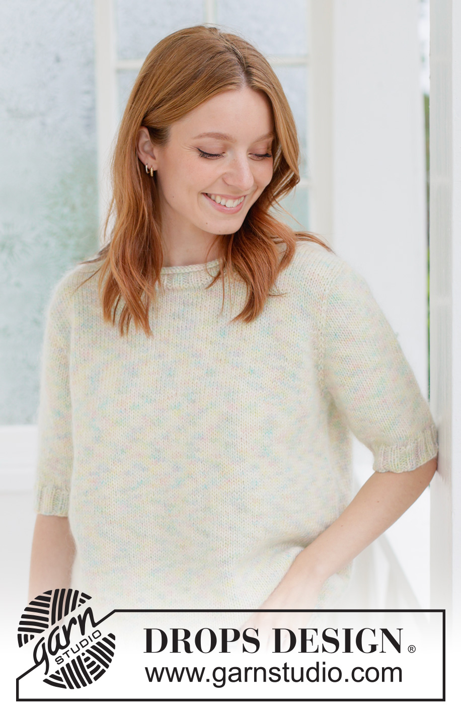 Pastel Bloom Sweater (Oppskrift)