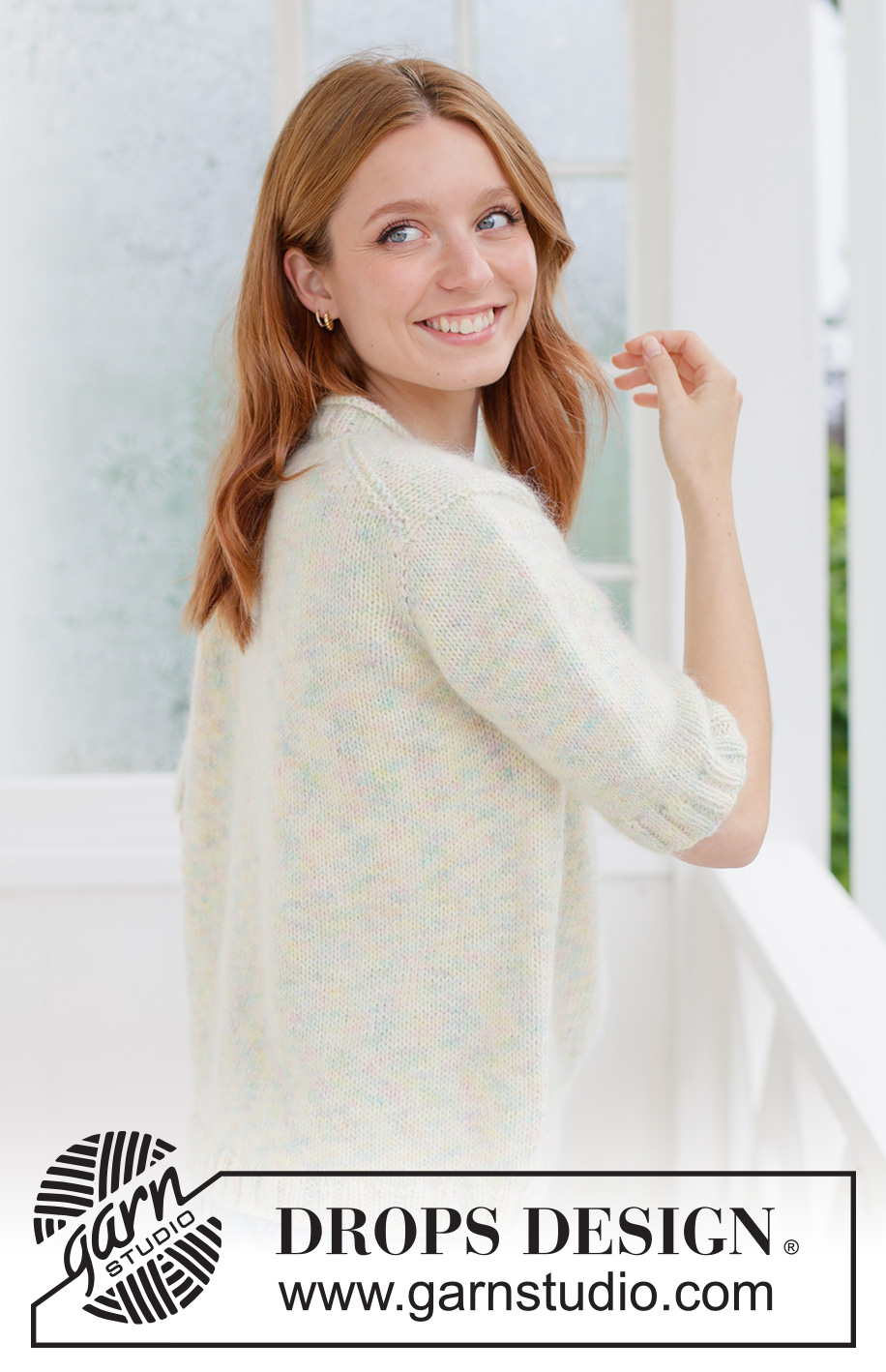 Pastel Bloom Sweater (Oppskrift) - Bilde 2