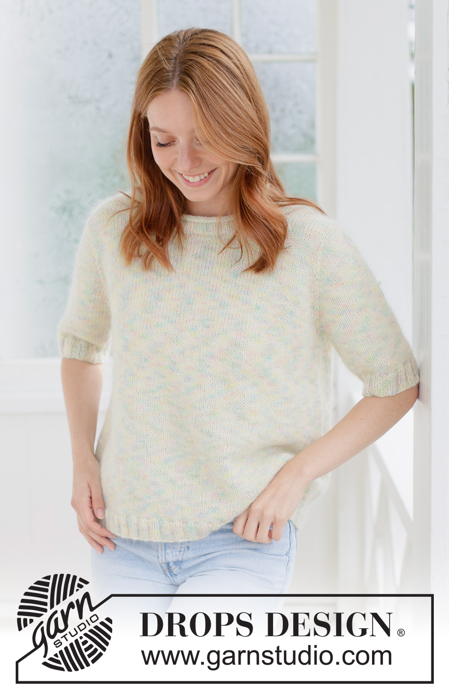 Pastel Bloom Sweater (Oppskrift) - Bilde 3