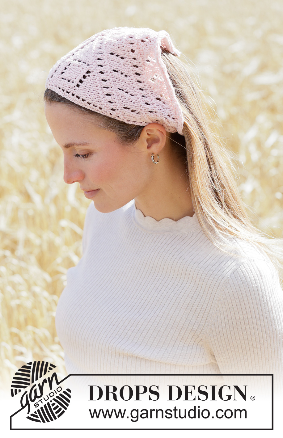 Rosy Rhythm Bandana (Oppskrift)