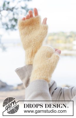 Sunny Bloom Wrist Warmers