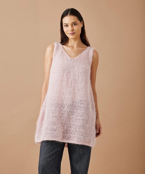 Spencerkjole med hullmønster