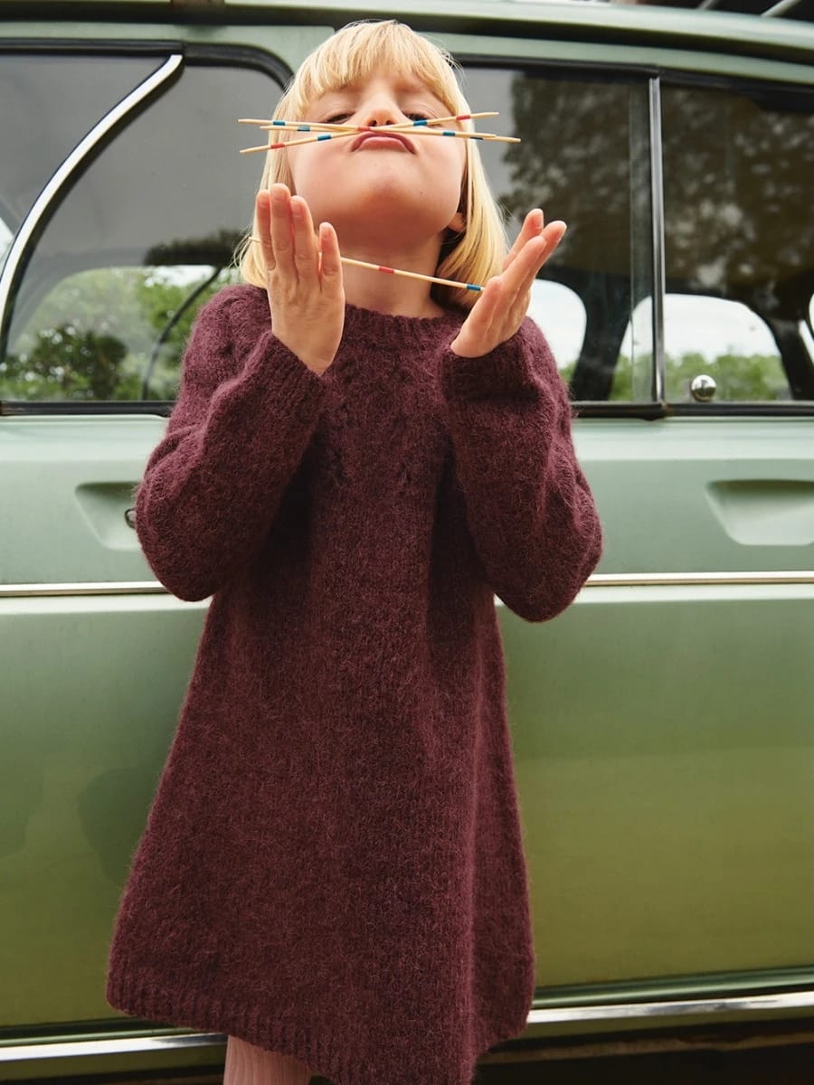 Sweet Pea Dress Junior (Oppskrift)