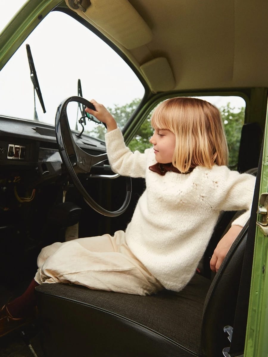 Sweet Pea Sweater Junior (Oppskrift) - Bilde 2