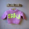 BABY SKI genser (Oppskrift)