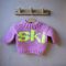 BABY SKI genser (Oppskrift)