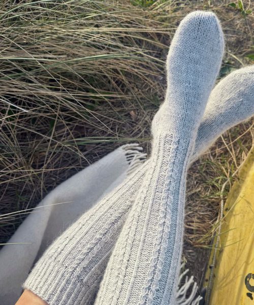 DRØMMEFØRE knestrømper