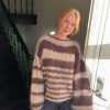 SIM stripe sweater