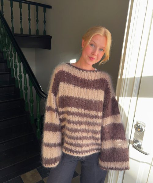 SIM stripe sweater