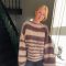 SIM stripe sweater (Oppskrift)